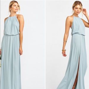 Silver Sage Crisp, Show Me Your MuMu dress